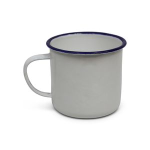 OUTBOUND 9cm Enamel Mug White X 48