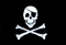 Skull And Bones Flag (Small) 3'x2'