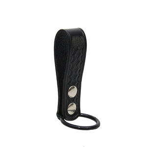 POLY C CELL TORCH RING with LEATHER LOOP